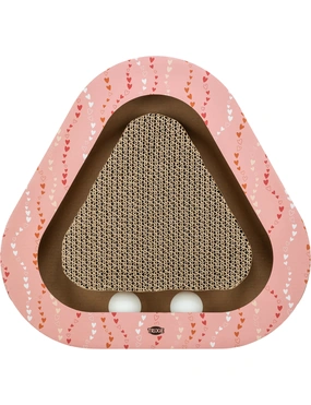 TRIXIE Kratzpappe Valentinstag dreieckig