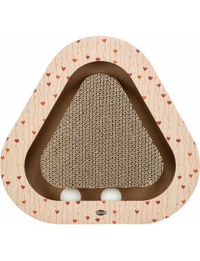 TRIXIE Kratzpappe Valentinstag dreieckig