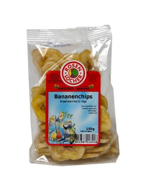 Rosenlöcher Bananenchips für Ziervögel Rosenlöcher Bananenchips für Ziervögel