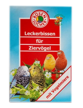 Rosenlöcher Leckerbissen mit Vogelmiere Rosenlöcher Leckerbissen mit Vogelmiere