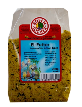 Rosenlöcher Eifutter gelb Rosenlöcher Eifutter gelb