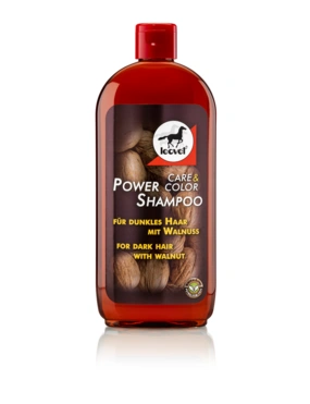 leovet Power Shampoo & Walnuss für dunkle Pferde