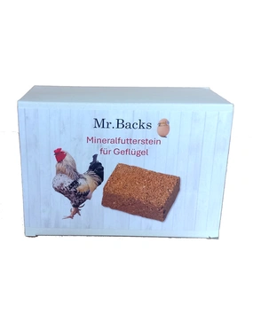 Mr. Backs Mineralfutterstein für Geflügel