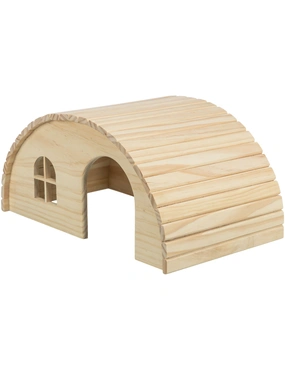 TRIXIE Holz-Haus halbrund TRIXIE Holz-Haus halbrund