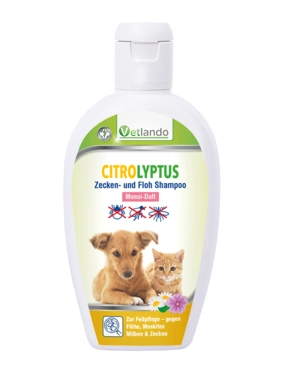 Petlando Citrolyptus Zecken- und Floh Shampoo