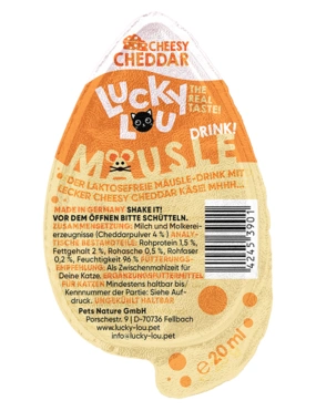 Lucky Lou Mäusle Drink-Snack