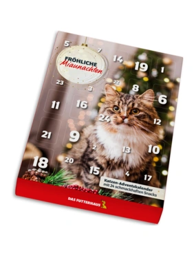 DAS FUTTERHAUS-Adventskalender Katze