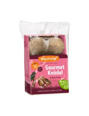 Welzhofer Gourmetknödel Aufbaufutter im Bio-Netz Welzhofer Gourmetknödel Aufbaufutter im Bio-Netz