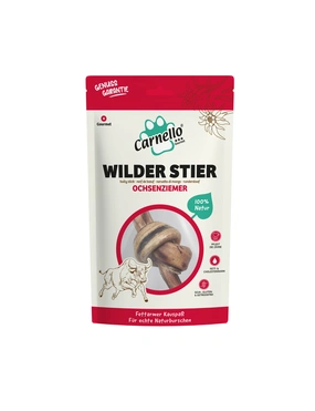 carnello Alpenglück Handgeknoteter Ochsenziemer
