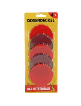 Dosendeckel Klein Futterhaus 5er Set