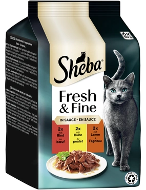 Sheba Fresh & Fine in Sauce Multipack Sheba Fresh & Fine in Sauce Multipack
