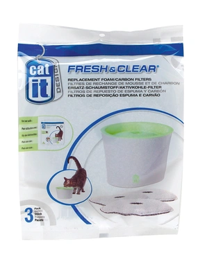 catit Ersatzfilter für 3L Trinkbrunnen 3er-Pack