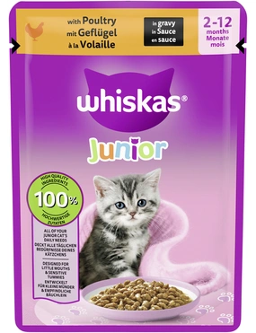 whiskas Junior Geflügel in Sauce whiskas Junior Geflügel in Sauce