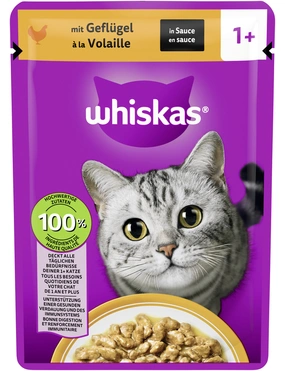 whiskas 1+ Geflügel in Sauce