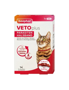 beaphar VETOplus Parasiten Halsband für Katzen
