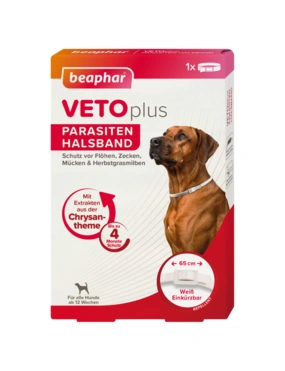 beaphar VETOplus Parasiten Halsband für Hunde beaphar VETOplus Parasiten Halsband für Hunde