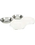 TRIXIE Napf-Set flach Melamin/Edelstahl
