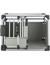 TRIXIE Transportbox doppelt Aluminium