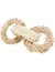 TRIXIE Luffaring mit Rattan- und Maisblatt-Ring