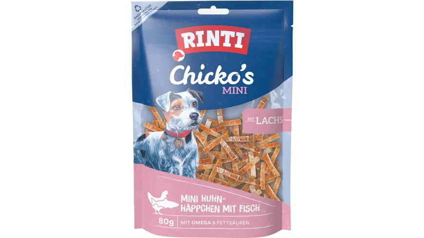 Rinti Extra Chicko Mini Rind - Lot 2 X 170g - Friandises Au Bœuf Maigre Pour Chien