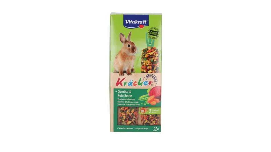 Vitakraft Kräcker 2er für Zwergkaninchen