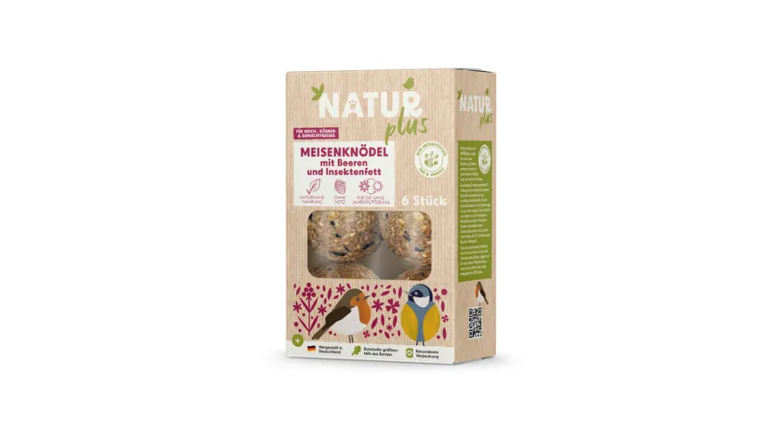 NATURplus Meisenknödel mit Beeren und Insektenfett