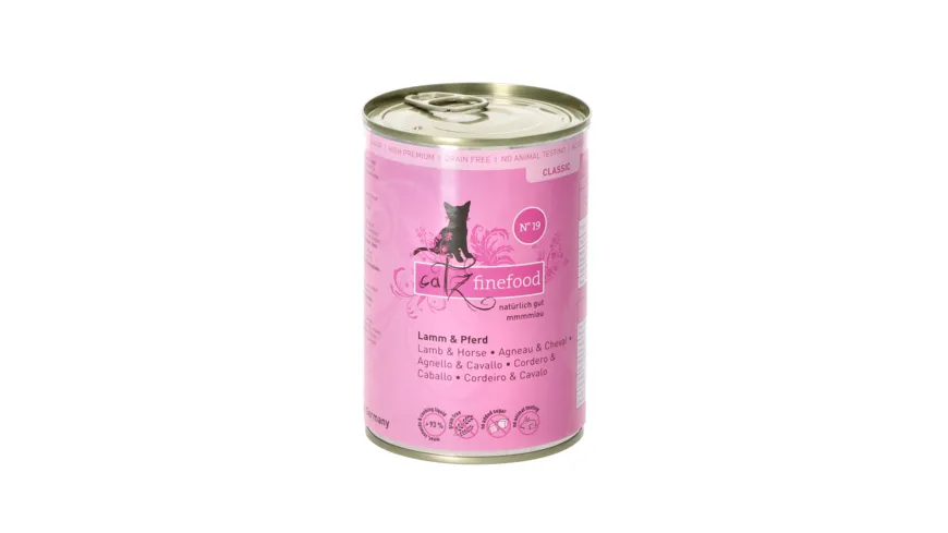 Catz Finefood N° 3 Geflügel Feinkost - 6 X 800g Dosen Katzenfutter Mit Preiselbeeren & Löwenzahn