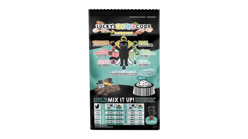 Lucky Lou Food Code Mono Kaninchen 1,7kg | DAS FUTTERHAUS